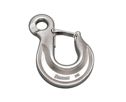 Suncor Large Eye Slip Hook, 316 Stainless Steel, 5/8'' - 1'' - Image 1