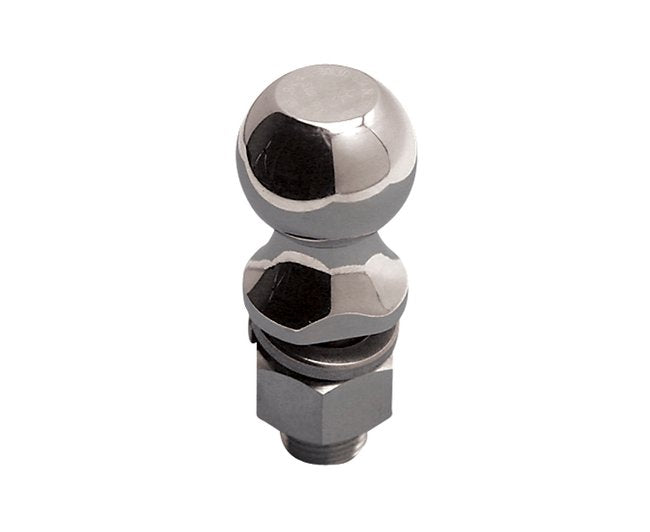 Suncor Stainless Steel Hitch Ball with Lock Washer and Nut - Image 1