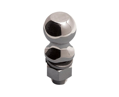 Suncor Stainless Steel Hitch Ball with Lock Washer and Nut - Image 1