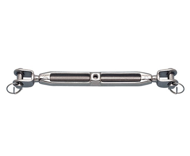 316 Stainless Steel Cast Jaw and Jaw Turnbuckle - Image 1