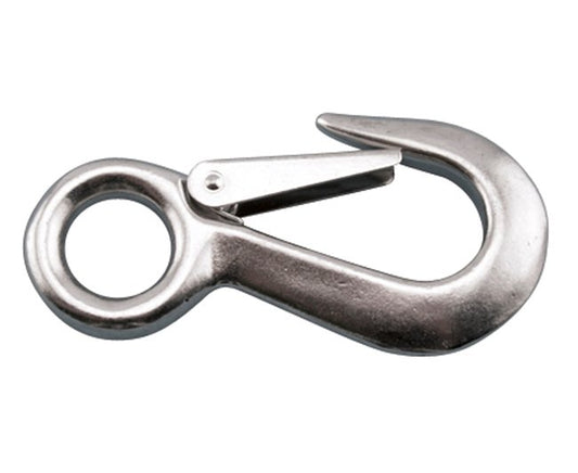 316 Stainless Steel Eye Hook with Safety Latch - Suncor - Image 1