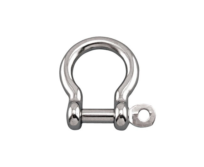316 Stainless Steel Bow Shackle with Captive Pin - Image 1