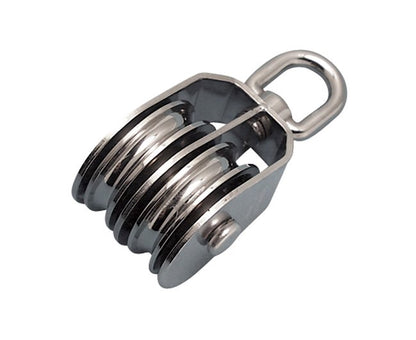 Suncor 304/316 Stainless Steel Twin Swivel Block - Marine & Industrial Grade - Image 1