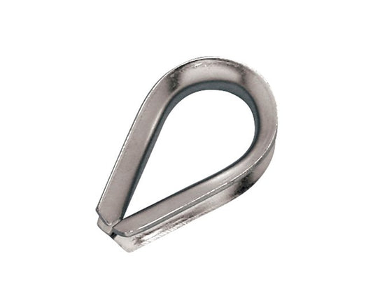 Stainless Steel Mil-Spec Thimble 1/4 in - Image 1