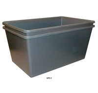 Heavy-Duty 23 Inch Molded Plastic Stacking Container
