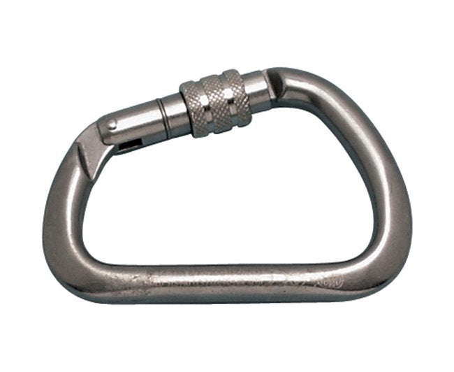 Suncor Extra Large 316 Stainless Steel Screw Lock Harness Clips, 1/2" - Image 1