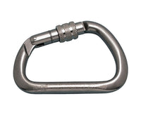 Suncor Extra Large 316 Stainless Steel Screw Lock Harness Clips, 1/2"