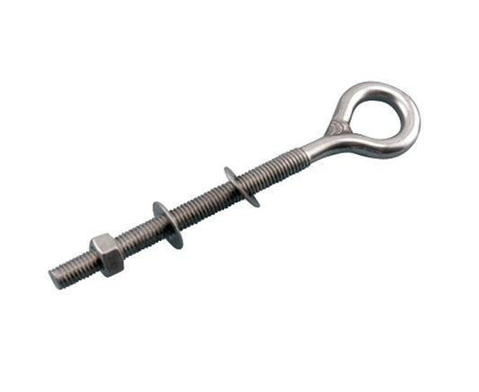 Metric Welded Eye Bolt - Stainless Steel, Grade 304 - Image 1