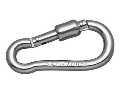 Durable Stainless Steel Open Out Slide Lock Clip - Image 1