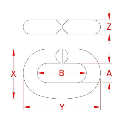 316 Stainless Steel Chain Connecting Link - Image 2