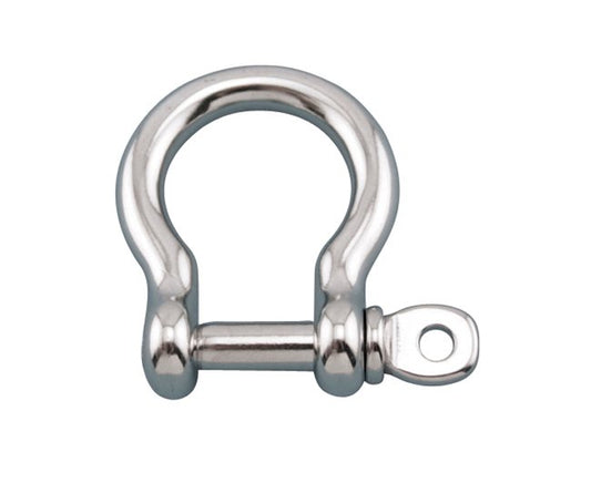 316 Stainless Steel Bow Shackle with Screw Pin - Image 1