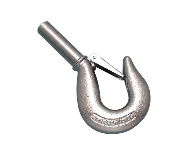 Suncor 316 Stainless Steel Shank Hook with Safety Latch - Image 1
