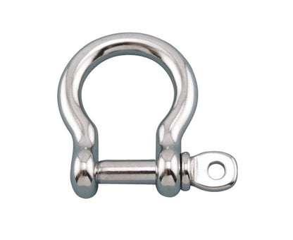 Stainless Steel Bow Shackle with Screw Pin - Suncor 316 Grade - Image 1