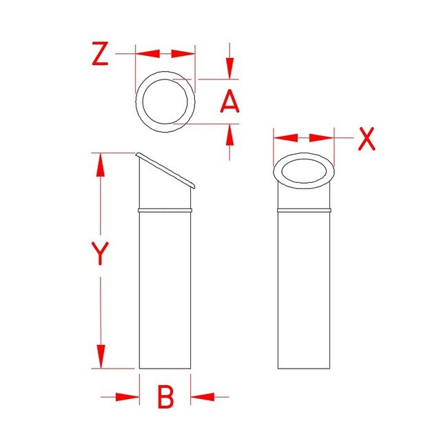 Heavy Duty Rubber Rod Holder Liner - Suncor 2" - Image 2