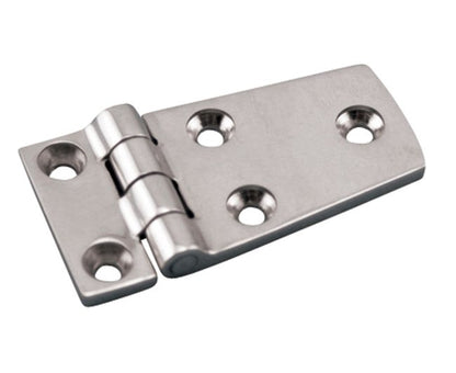 Heavy Duty Unequal Door Hinge - Grade 316 Stainless Steel - Image 1