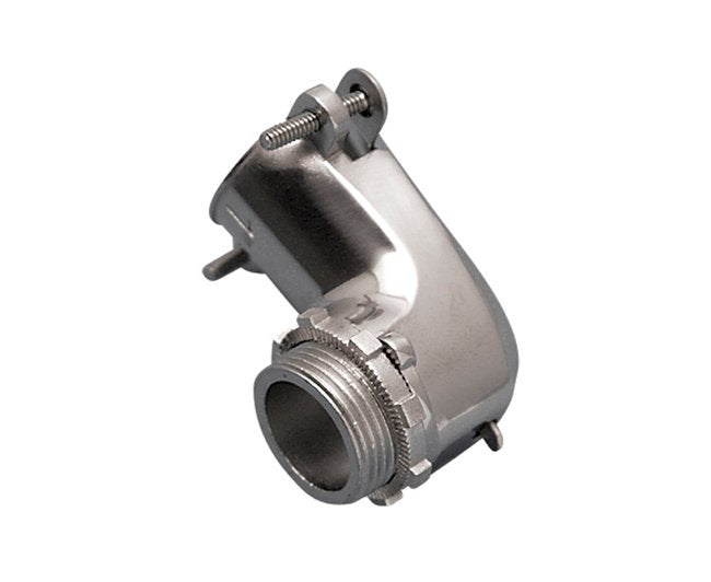 316 Stainless Steel Elbow Connector for Flexible Conduit - Image 1