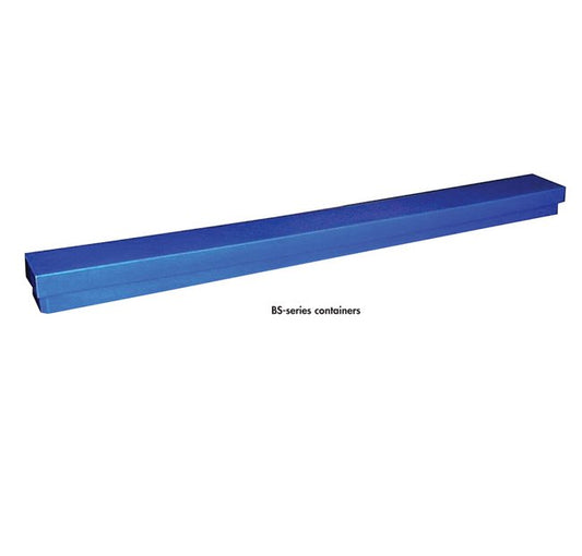 48-Inch Heavy-Duty Molded Plastic Stacking Container with Lid - Image 1