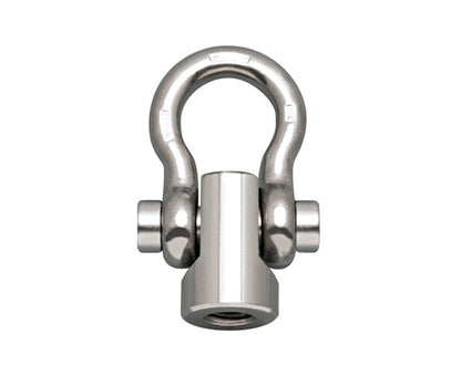 Stainless Steel Anchor Base with Shackle - Suncor 3/8 in - Image 1