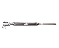 Suncor Chromed Bronze & Stainless Steel Toggle Swage Stud Turnbuckle