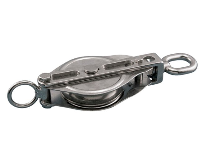 Suncor Stainless Steel Wire Swivel Eye Block - WLL 2000 lb - Image 1