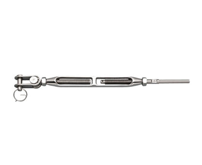Stainless Steel Open Body Toggle and Hand Swage Stud Turnbuckle - Image 1