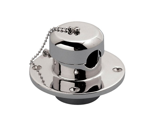 Marine Grade Stainless Steel Rope Deck Pipe with Safety Chain - Image 1