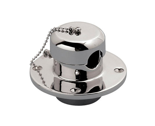 Marine Grade Stainless Steel Rope Deck Pipe with Safety Chain - Image 1