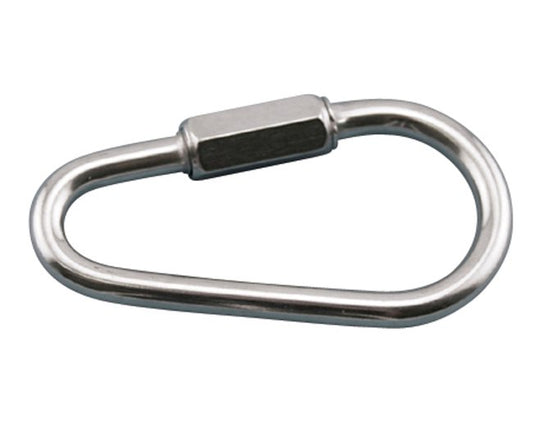Suncor Stainless Steel Pear Quick Link 316 Grade, 1/2" - Image 1