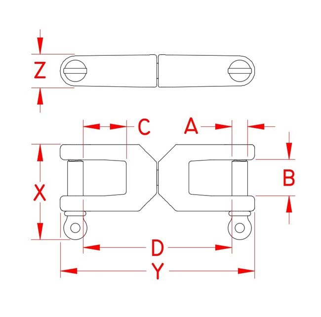 Heavy Duty Stainless Steel Swivel - Precision Cast Jaw & Jaw - Image 2