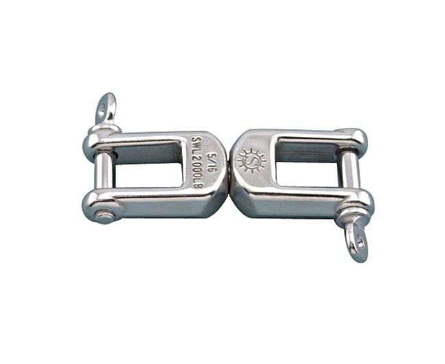 Heavy Duty Stainless Steel Swivel - Precision Cast Jaw & Jaw - Image 1