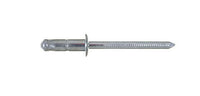 Stelock All Steel Dome Head Rivet - 19.0mm Body Length, Zinc Plated Chromium (Cr) VI Free