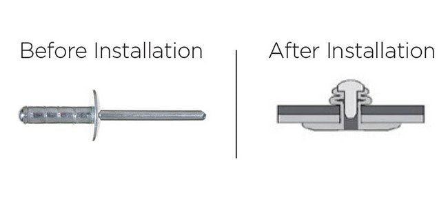 Steel-Fix Large Head Rivet 17.0mm - Image 2