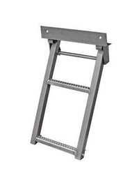 Stow Away Trucks 2-Step Stainless Steel Ladder