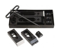 Gibraltar Fixturing Step Block and Clamp Set - 5/8" Table T-Slot, 50 Pieces
