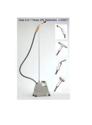 Jiffy J-2000i Garment Steamer J2000i, 4 Steam Heads, Bonus Boiler Cleaner - Image 1