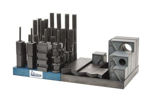 Gibraltar 7/8 Inch Table T-Slot Step Block and Clamp Set - Image 1