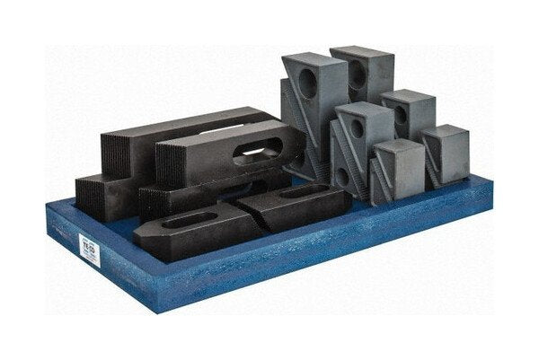 TE-CO 13 Piece Step Block and Clamp Set - Image 1