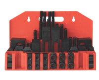 Precise 1/2in Table T-Slot 52 Piece Deluxe Clamp Set for Milling Machines