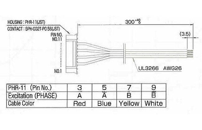 KH42 Series Hybrid Square Stepping Motors - Shaft Modifications - Image 2