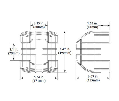 STI-9708 Horn/Strobe/Speaker Damage Stopper® Guard - Image 2