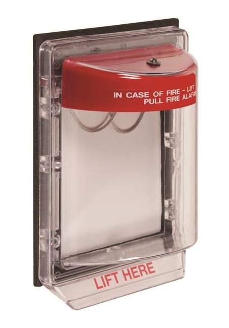 STI-1250 Weather Stopper® Indoor/Outdoor Use Pull Station Protective Cover - Image 1
