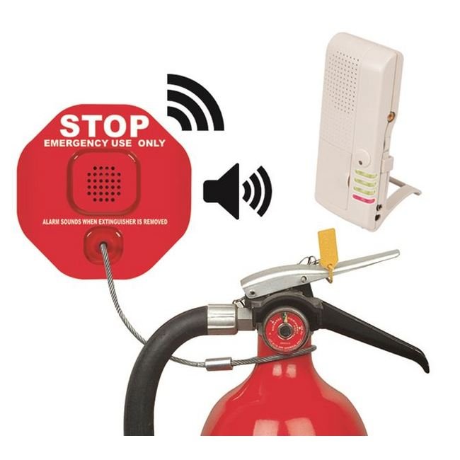 STI-V6200WIR4 Fire Extinguisher Theft Stopper® Alarm - Image 1
