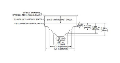 STI-8100-W Smoke Detector Damage Stopper® Protective Cover - Image 2