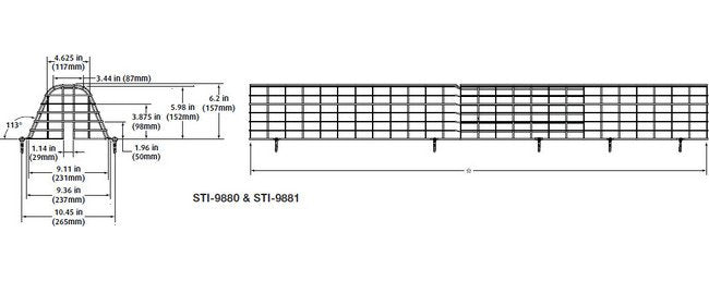 STI-9881 Fluorescent Light Damage Stoppers® Guard - Image 2
