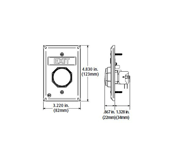 UB-2 Universal Pushbutton Switch - Image 2