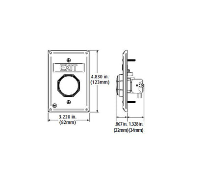 UB-2 Universal Pushbutton Switch - Image 2