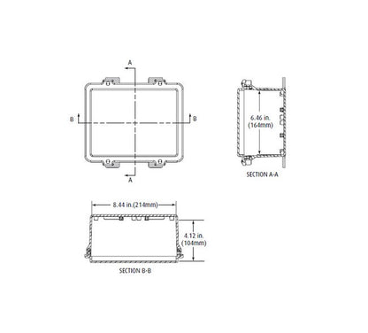 STI-7516A Access Control Housing Enclosure - Image 2