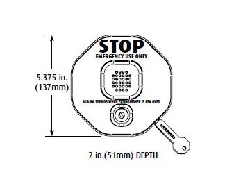 STI-6200R Fire Extinguisher Theft Stopper® Alarm - Image 1