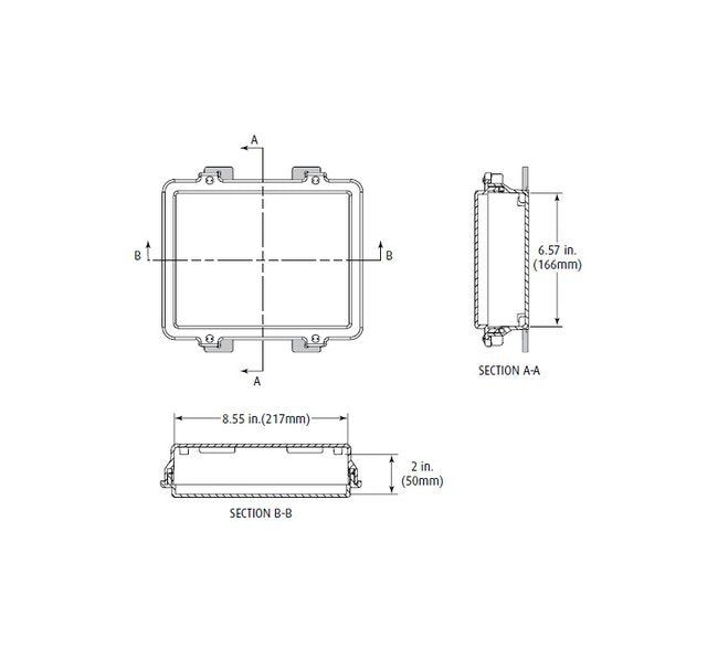 STI-7516F Access Control Housing Enclosure - Image 2