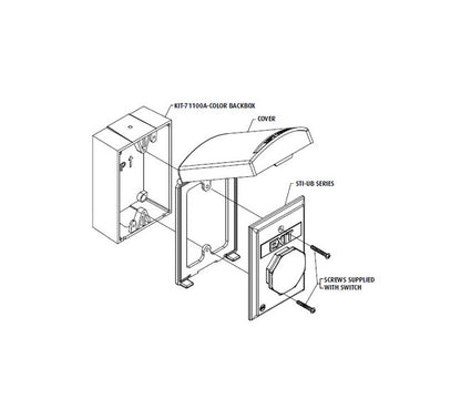 STI Single Gang Protective Covers - Image 5